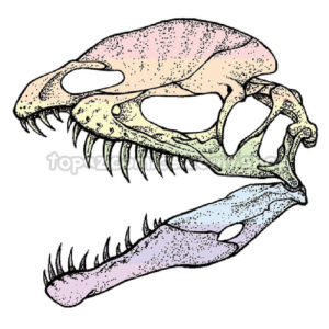 LGBT+ Dilophosaurus Sticker