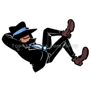 Lounging Jigen Sticker