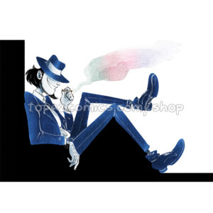 Jigen in Blue Print